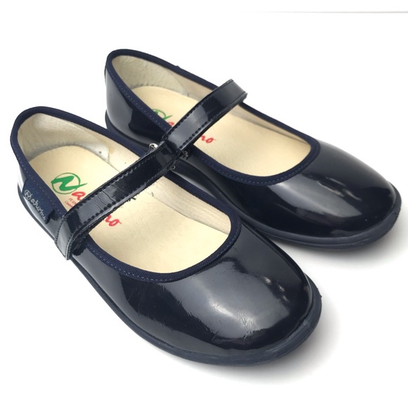 navy patent mary jane shoes